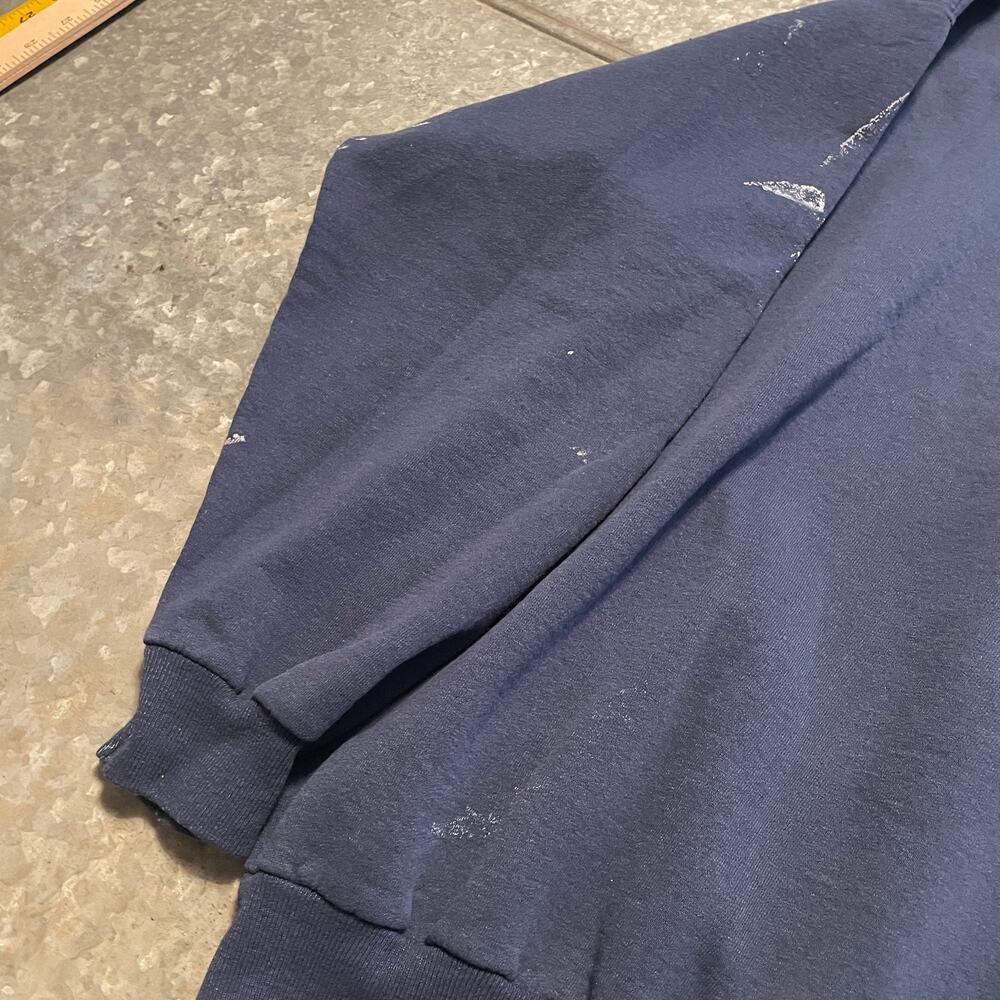 Vintage UC Berkeley Cal Embroidered Crewneck Sweatshirt XXL Thrashed Distressed - Picture 10 of 14